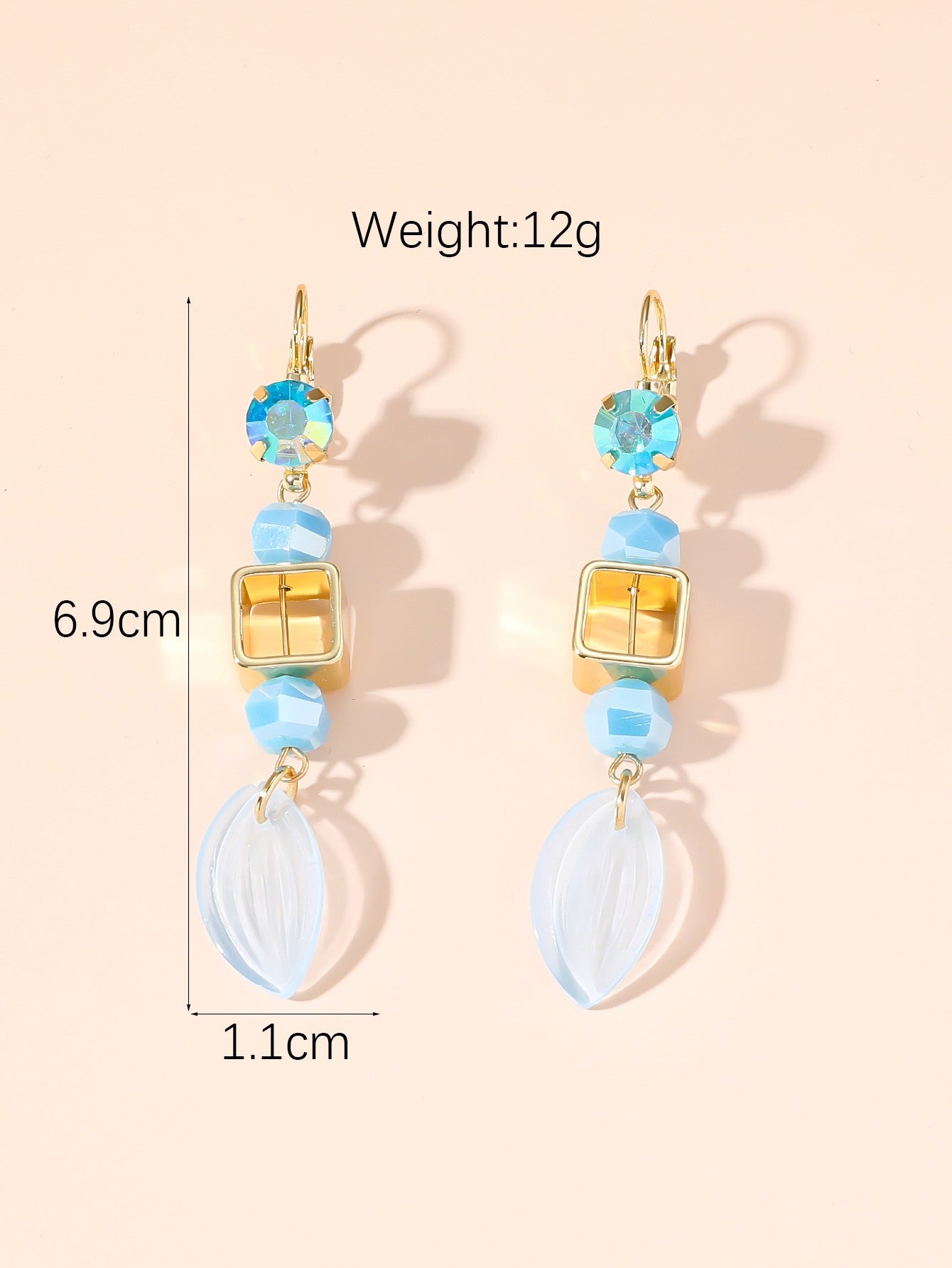 Boucles d'oreilles Dormeuse 24PEBOL034