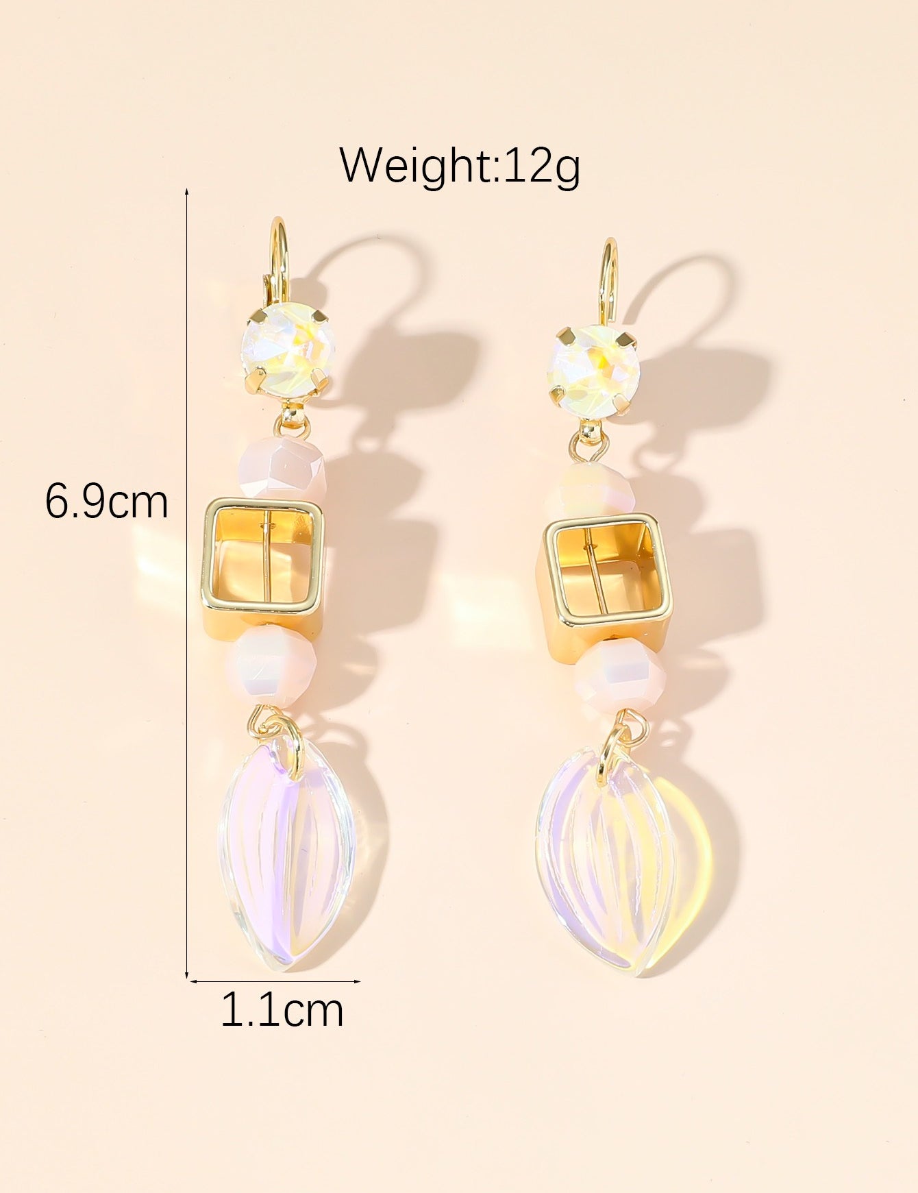 Boucles d'oreilles Dormeuse 24PEBOL034