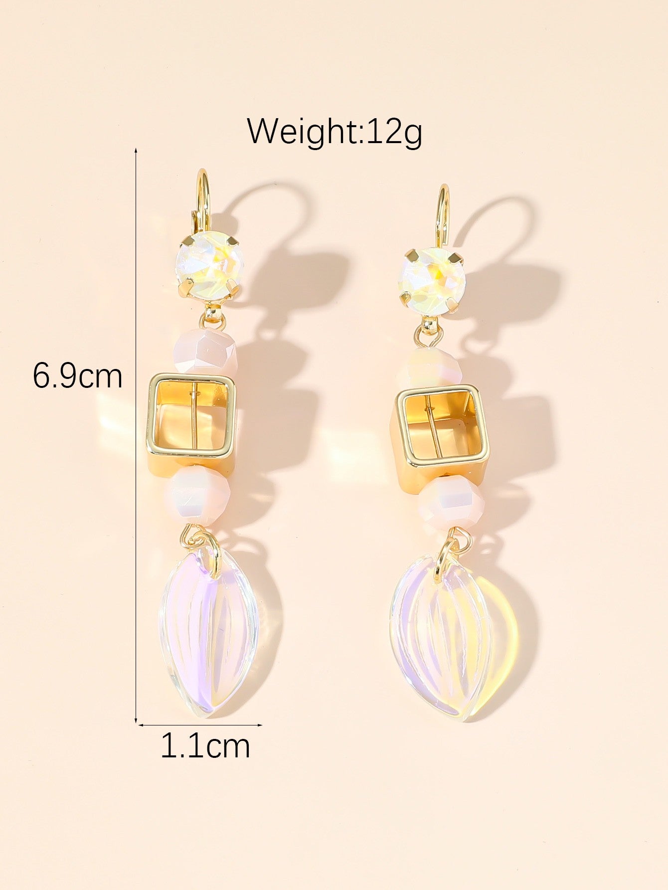 Boucles d'oreilles Dormeuse 24PEBOL034