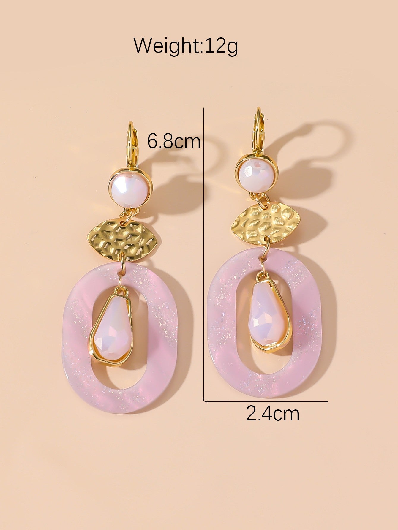 Boucles d'oreilles Dormeuse 24PEBOL035