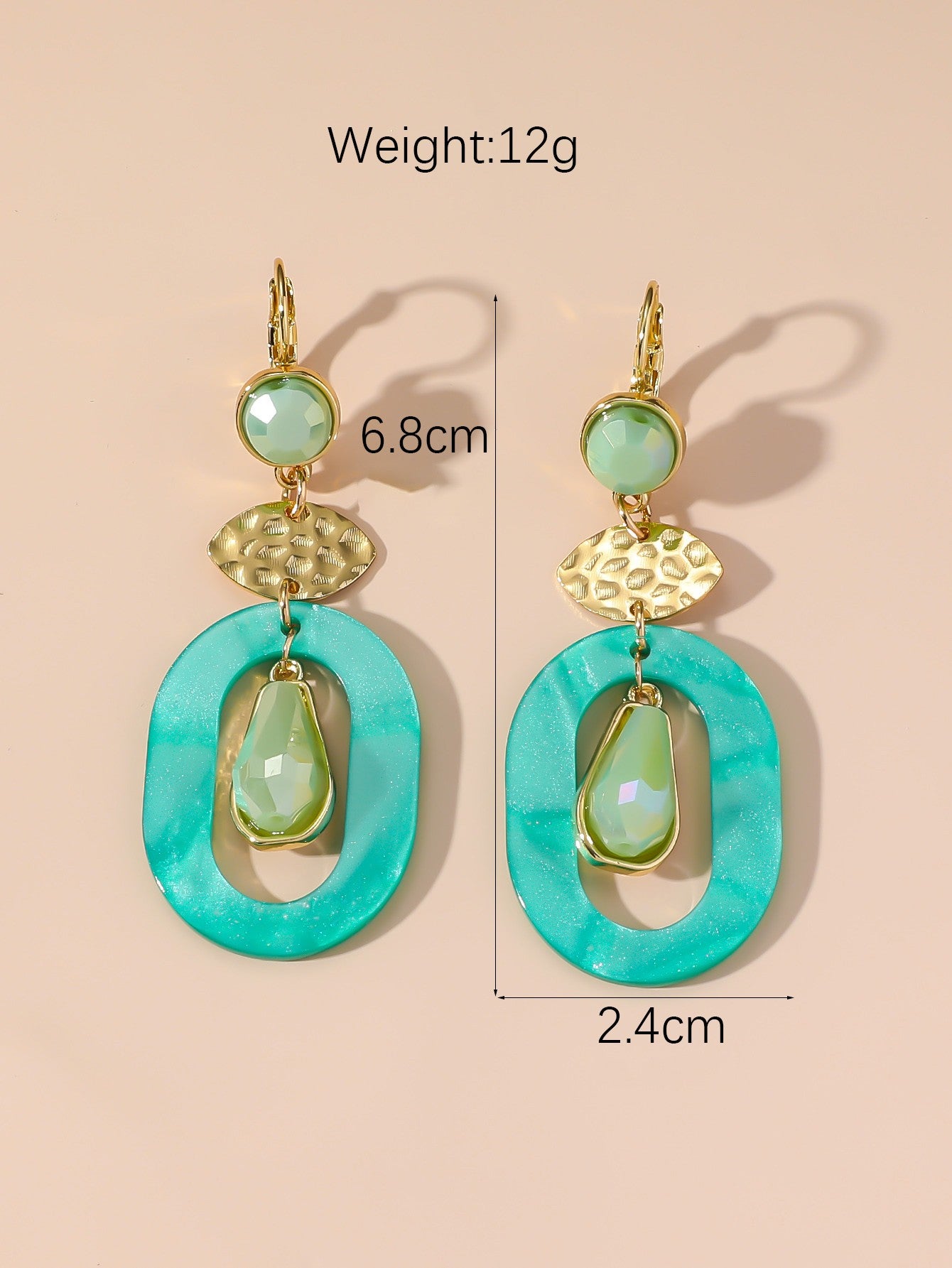 Boucles d'oreilles Dormeuse 24PEBOL035