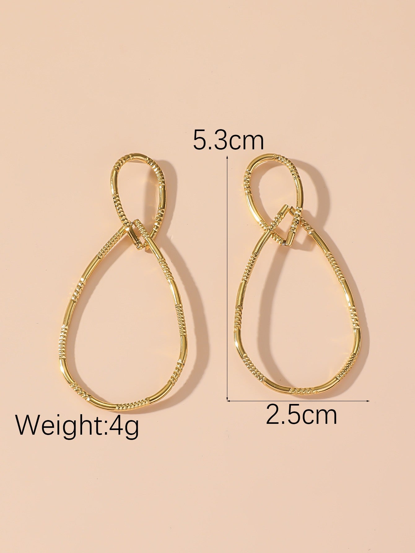 Boucles d'Oreilles à Clou en Acier Inoxydable 24BOA101