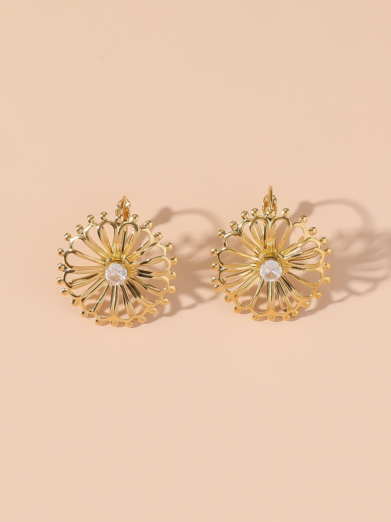 Boucles d'Oreilles Dormeuse en Acier Inoxydable 24BOA104