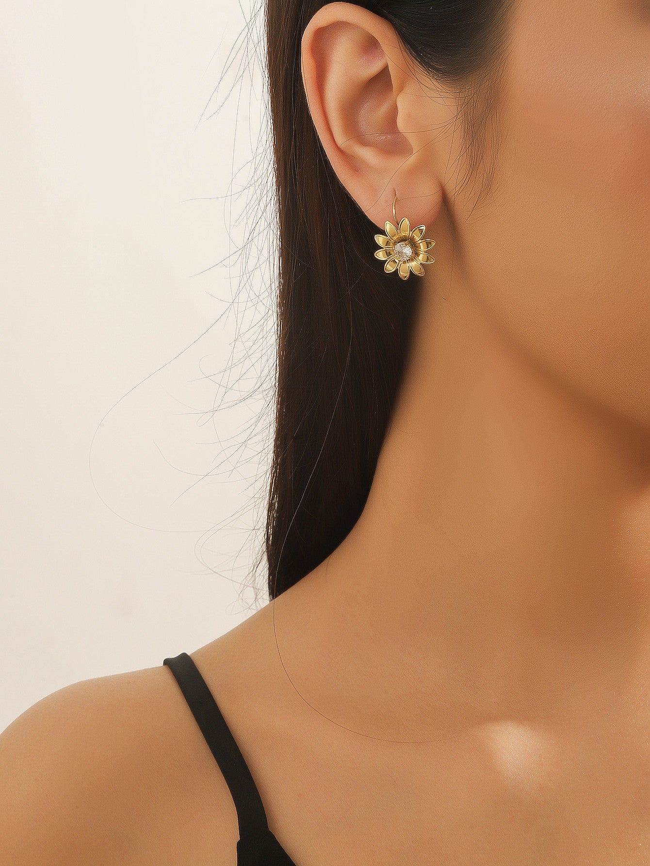 Boucles d'Oreilles Dormeuse en Acier Inoxydable 24BOA105
