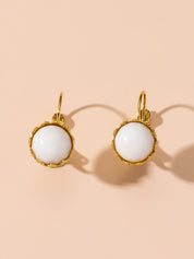 Boucles d'Oreilles Dormeuse en Acier Inoxydable 24BOA122
