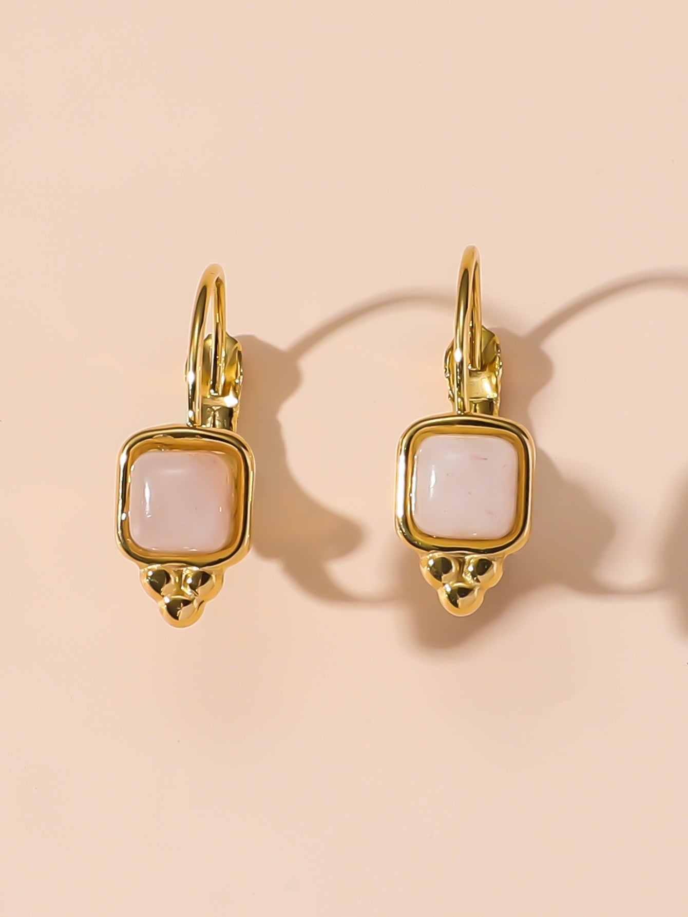 Boucles d'Oreilles Dormeuse en Acier Inoxydable 24BOA125