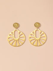 Boucles d'Oreilles à Clou en Acier Inoxydable 24BOA106