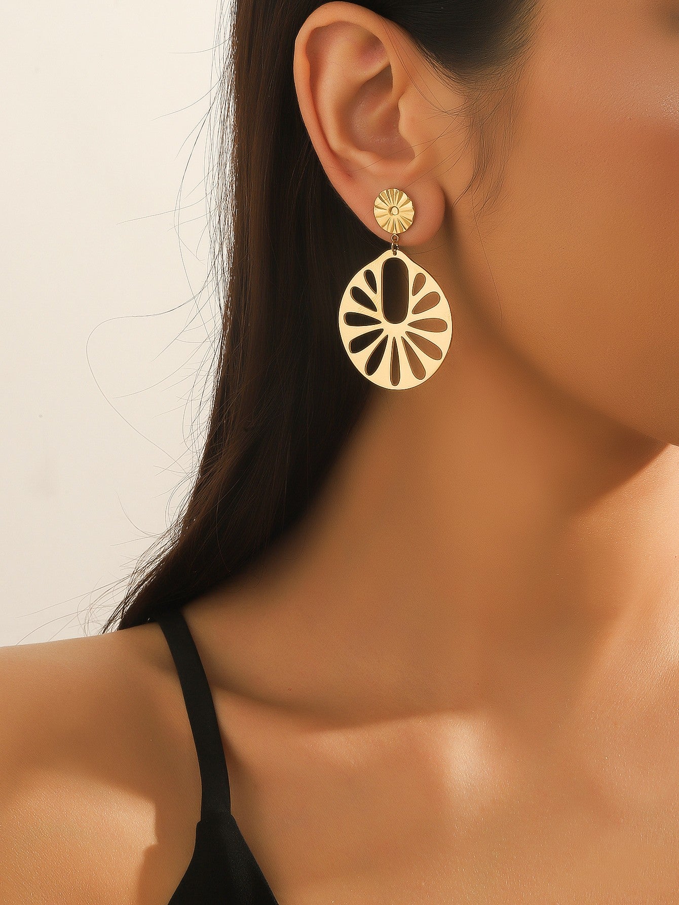 Boucles d'Oreilles à Clou en Acier Inoxydable 24BOA106
