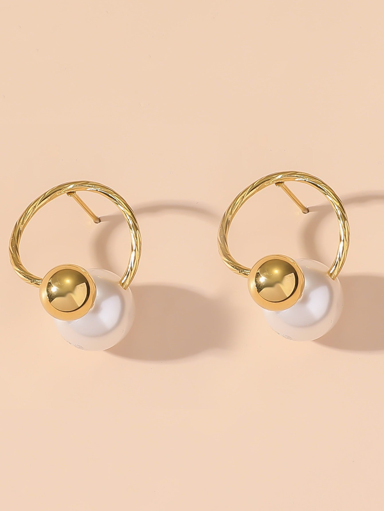 Boucles d'Oreilles à Clou en Acier Inoxydable 24BOA111