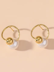 Boucles d'Oreilles à Clou en Acier Inoxydable 24BOA111