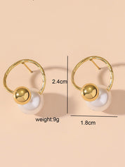 Boucles d'Oreilles à Clou en Acier Inoxydable 24BOA111