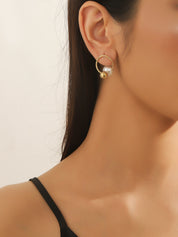 Boucles d'Oreilles à Clou en Acier Inoxydable 24BOA111