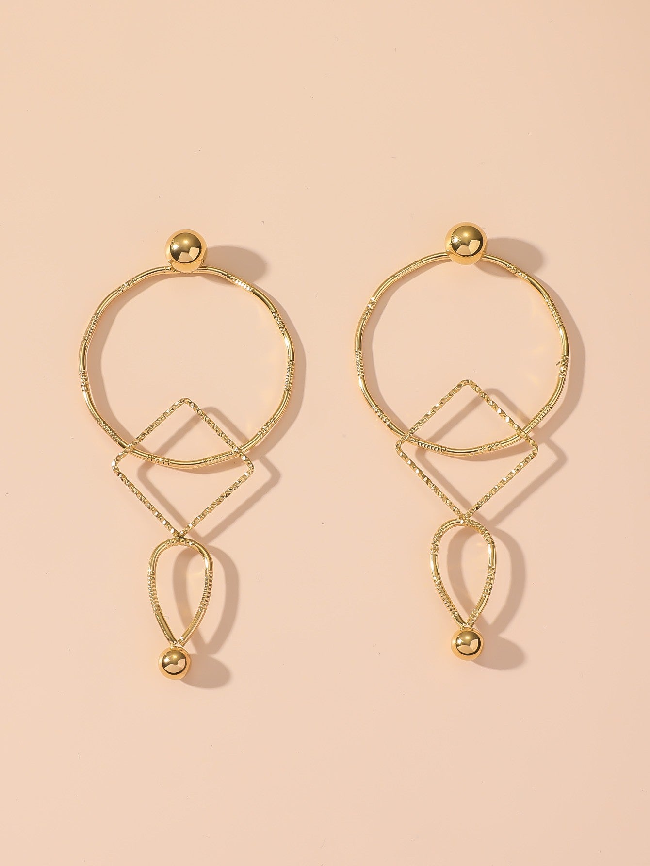 Boucles d'Oreilles à Clou en Acier Inoxydable 24BOA113