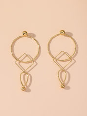 Boucles d'Oreilles à Clou en Acier Inoxydable 24BOA113