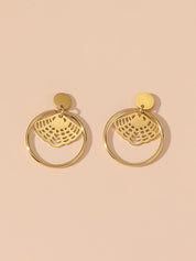 Boucles d'Oreilles à Clou en Acier Inoxydable 24BOA114