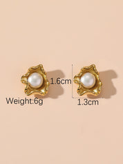 Boucles d'Oreilles à Clou en Acier Inoxydable 24BOA119