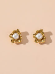 Boucles d'Oreilles à Clou en Acier Inoxydable 24BOA119