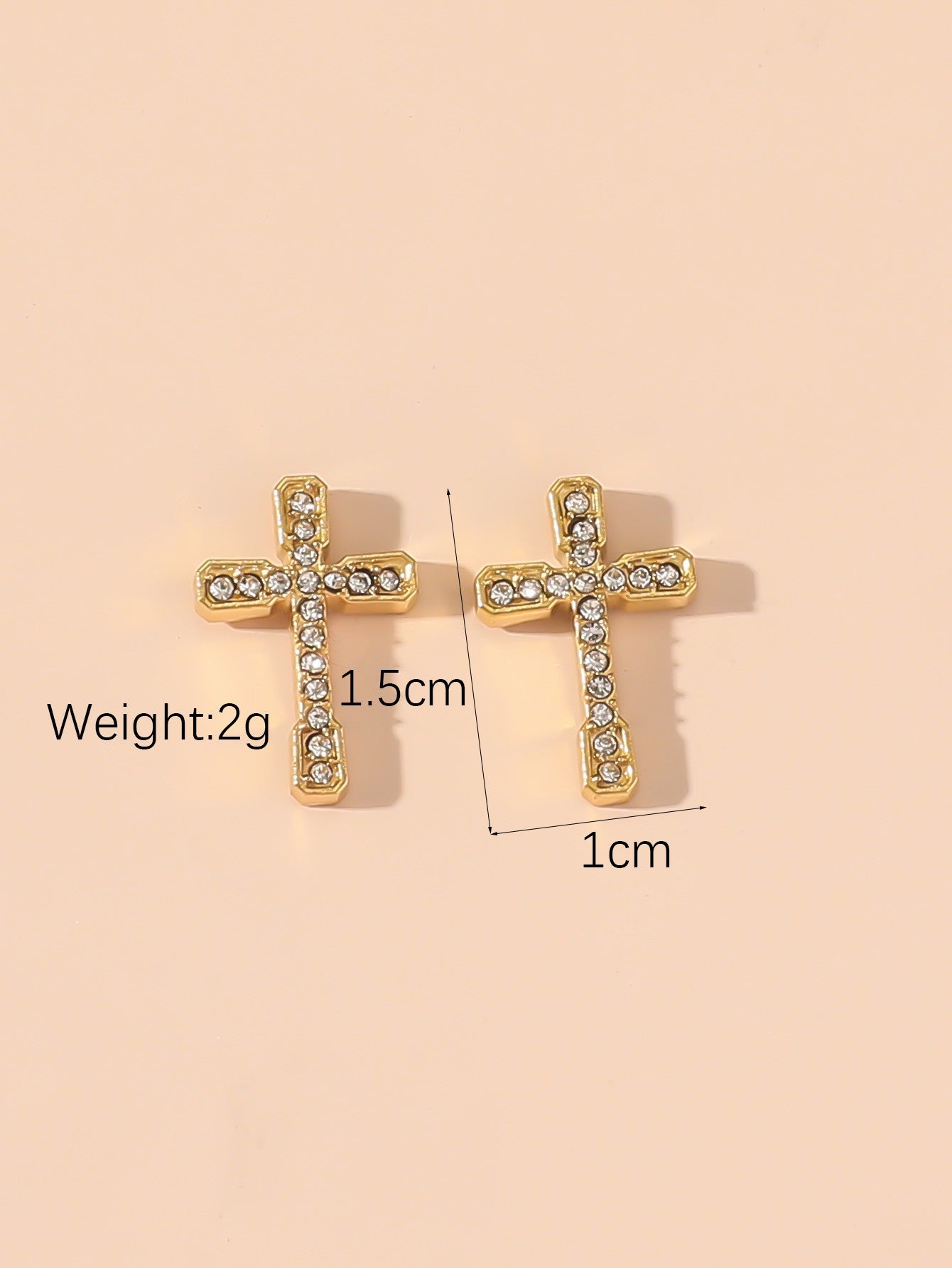 Boucles d'Oreilles à Clou en Acier Inoxydable 24BOA120