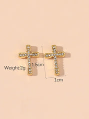 Boucles d'Oreilles à Clou en Acier Inoxydable 24BOA120