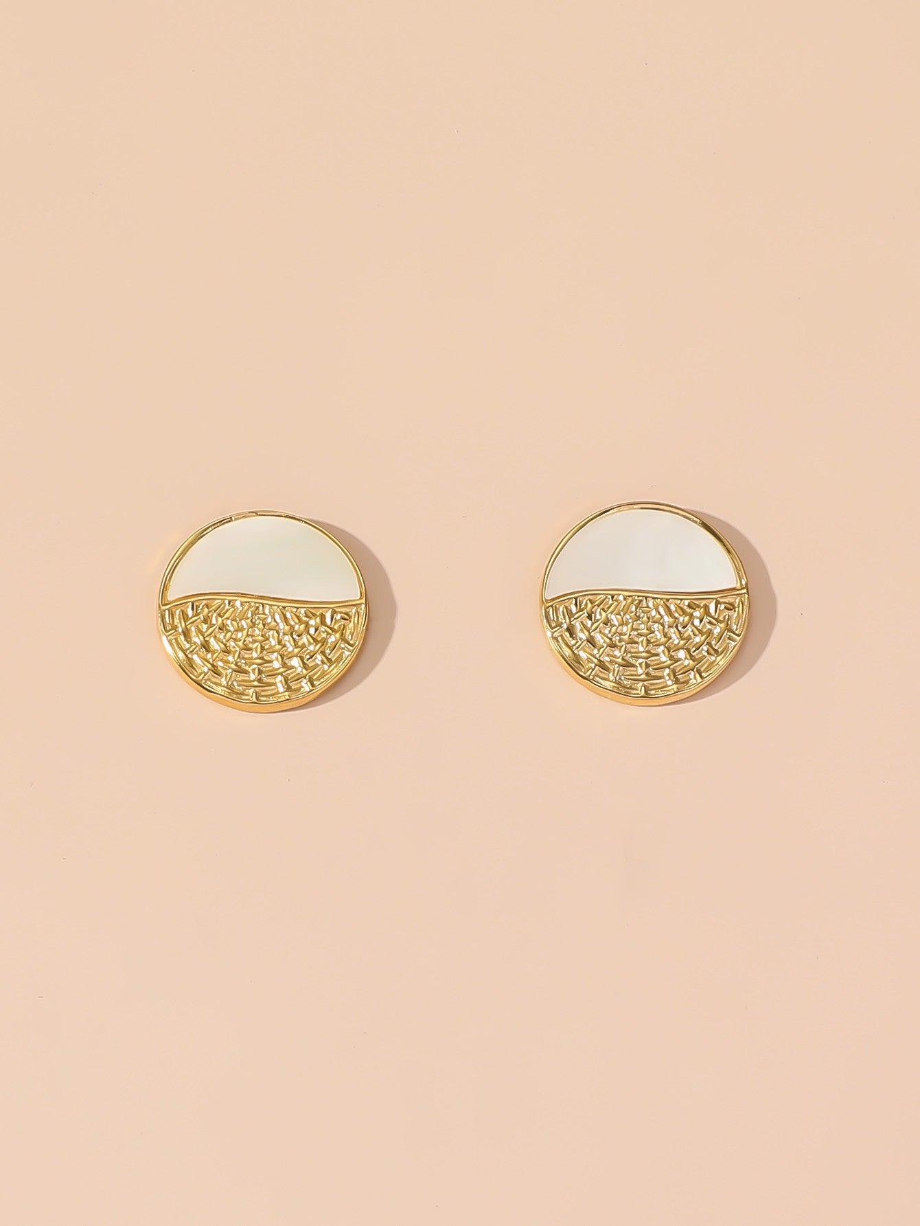 Boucles d'Oreilles à Clou en Acier Inoxydable 24BOA121