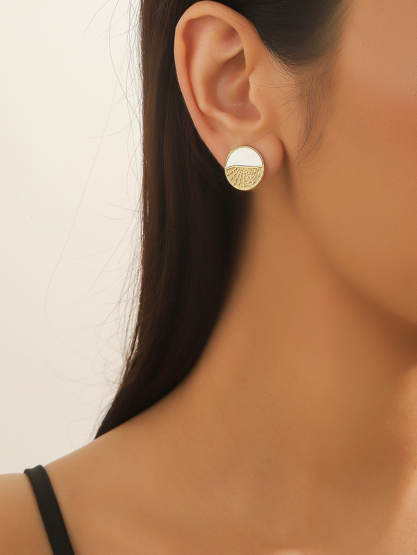 Boucles d'Oreilles à Clou en Acier Inoxydable 24BOA121