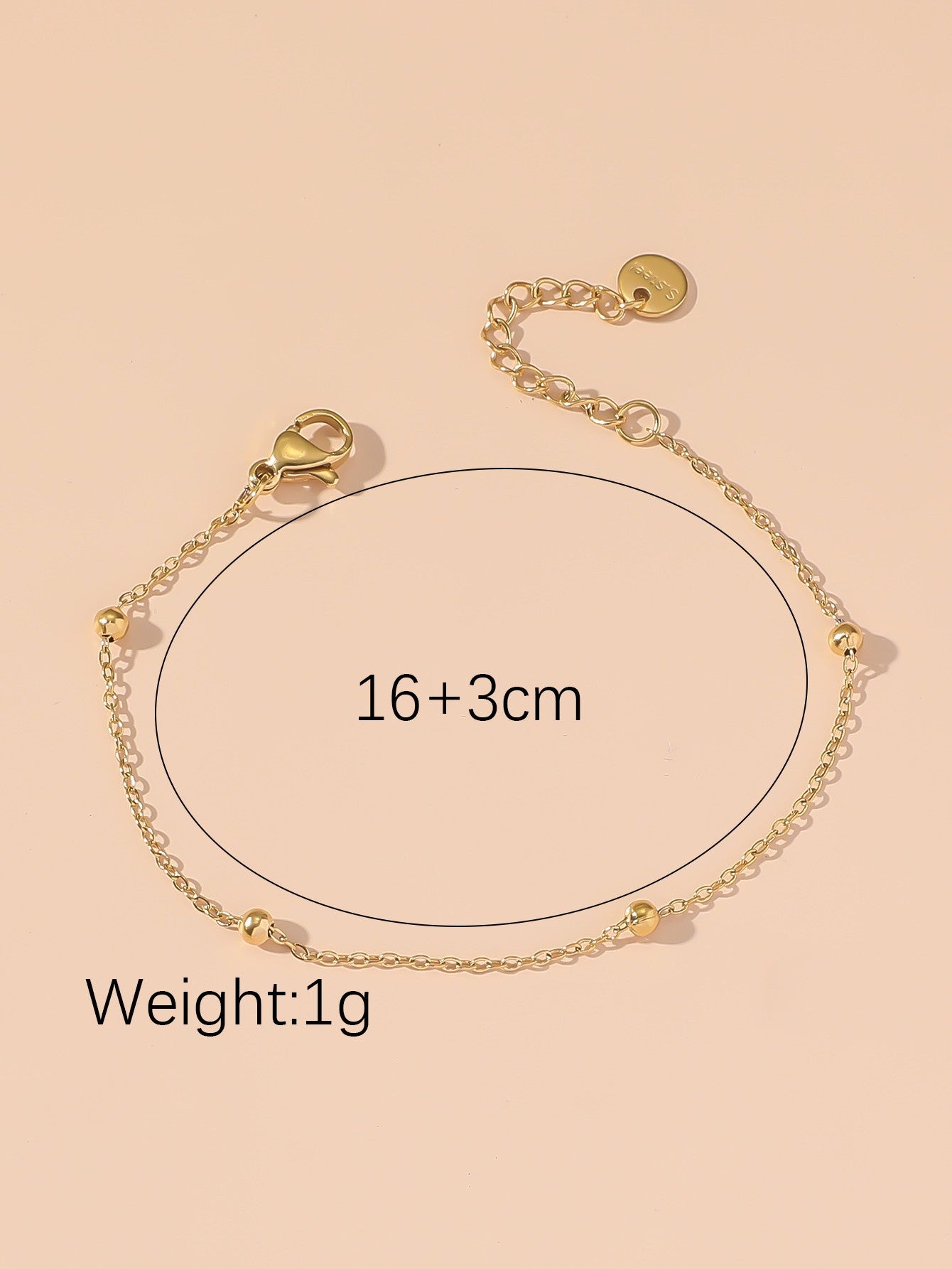 Ensemble de 3 Bracelets Acier inoxydable  24BRA127