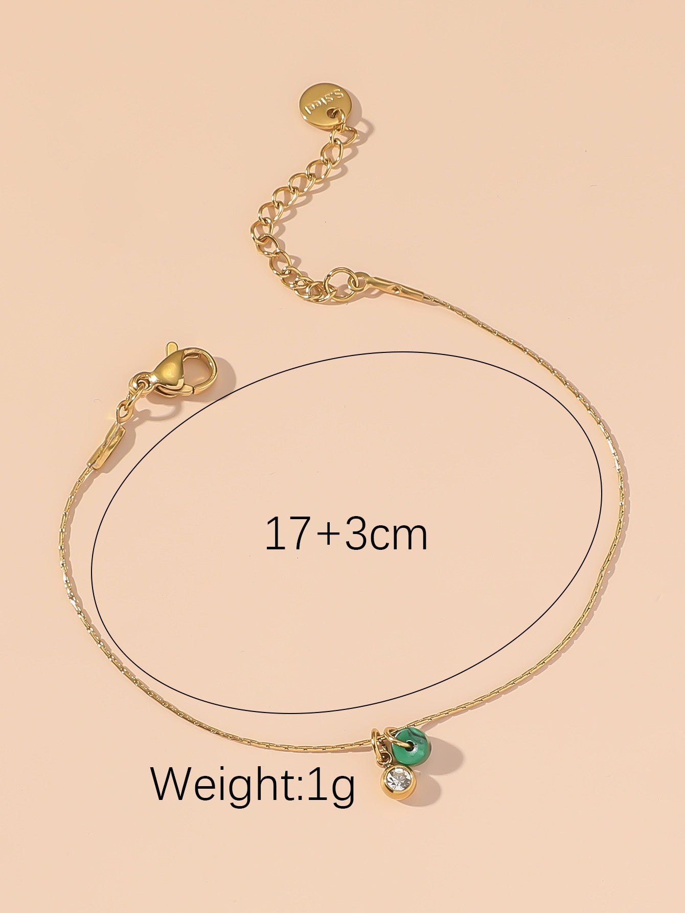 Ensemble de 3 Bracelets Acier inoxydable  24BRA127