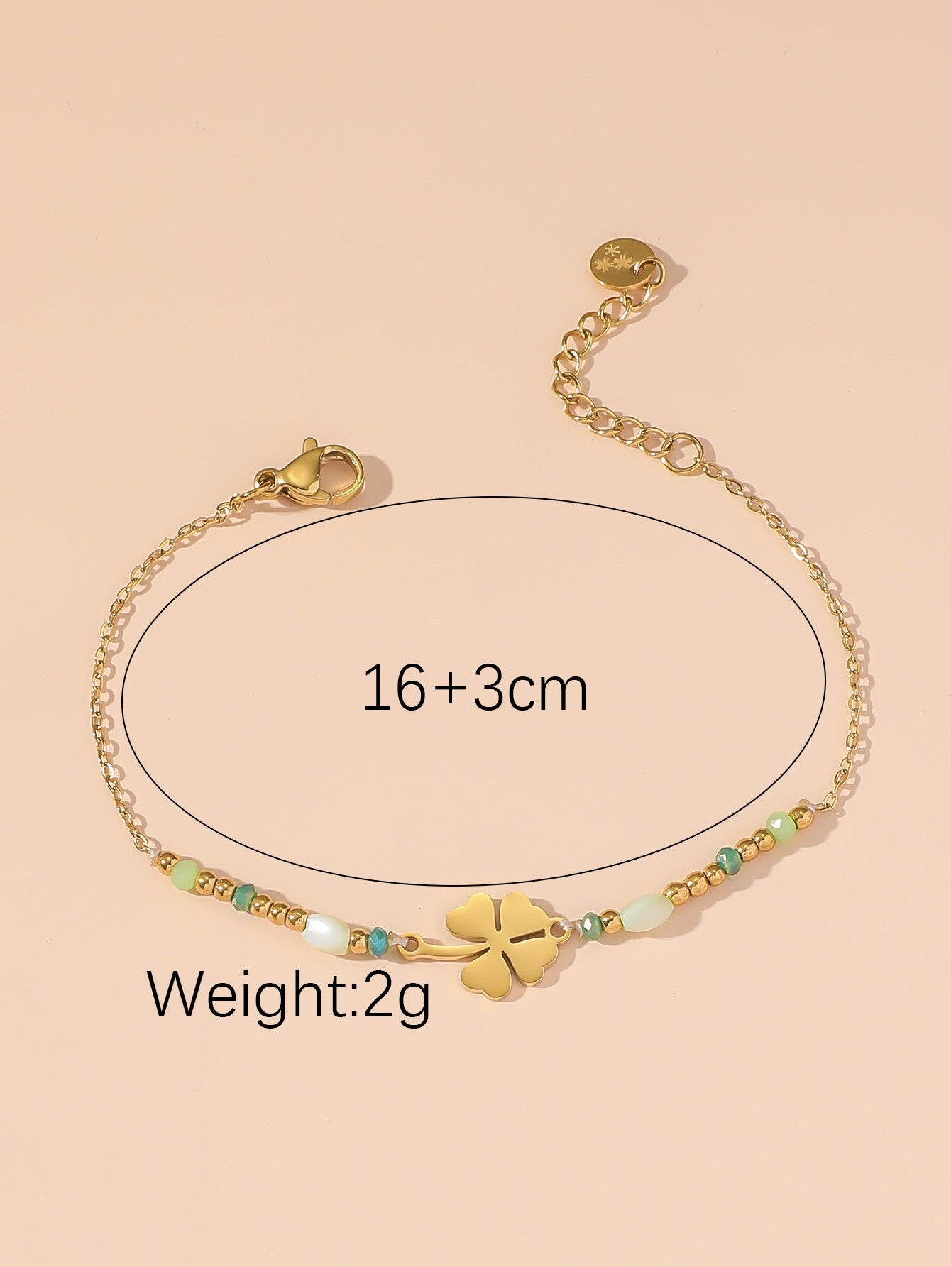 Ensemble de 3 Bracelets Acier inoxydable  24BRA127