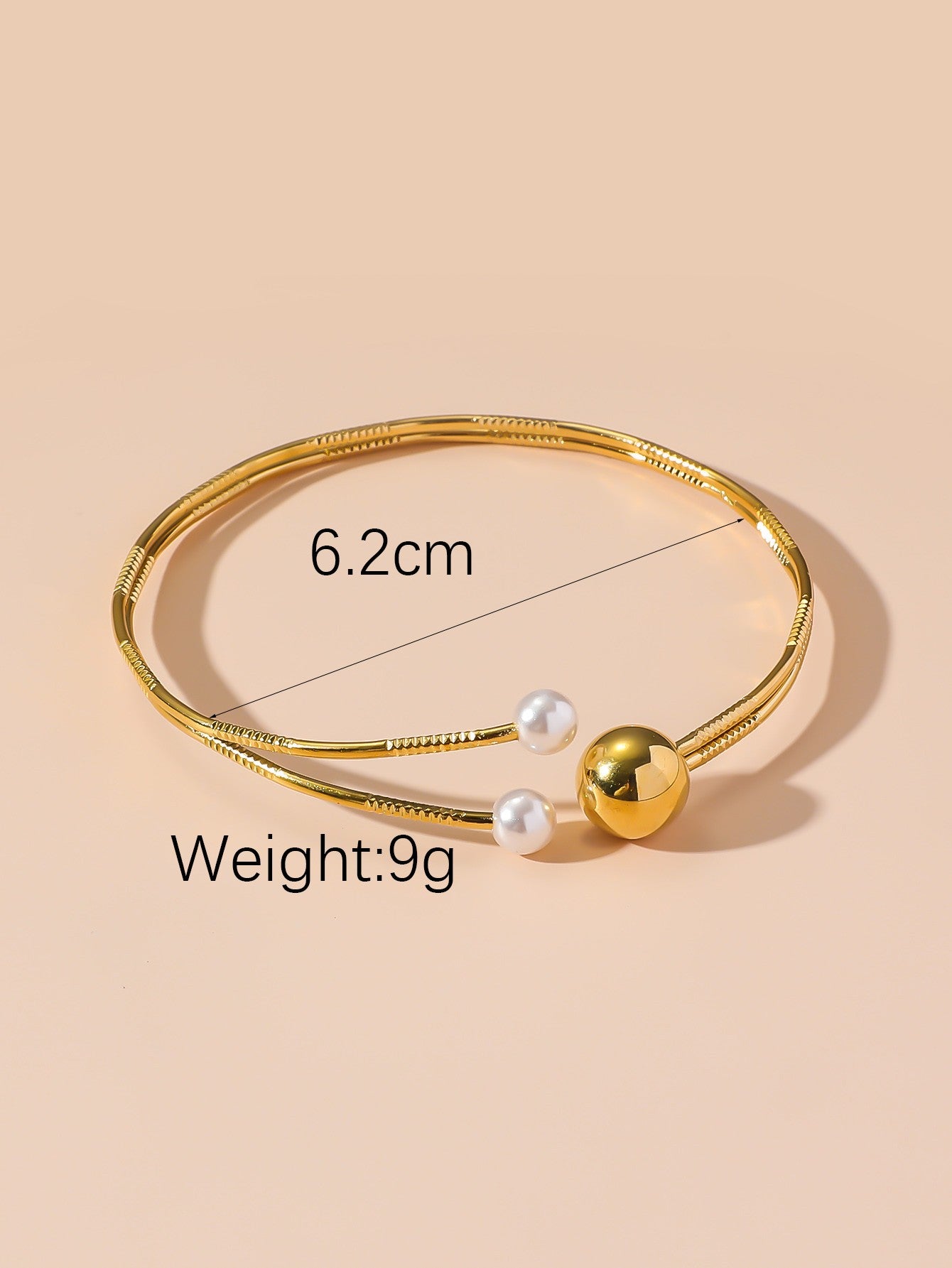 Bracelet Rigide Souple Ouvert en Acier Inoxydable 24BRA107