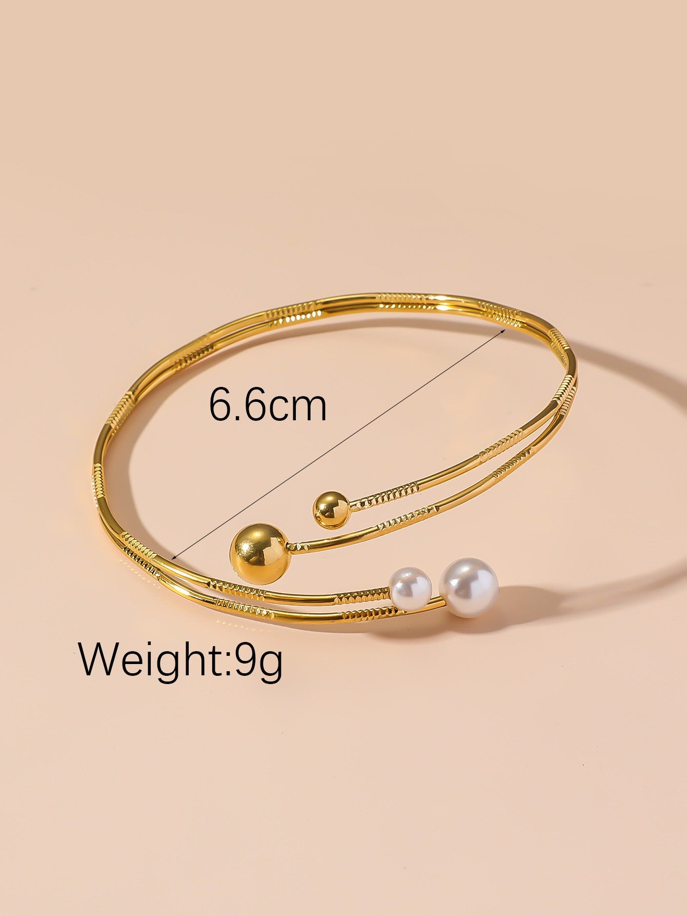 Bracelet Rigide Souple Ouvert en Acier Inoxydable 24BRA109