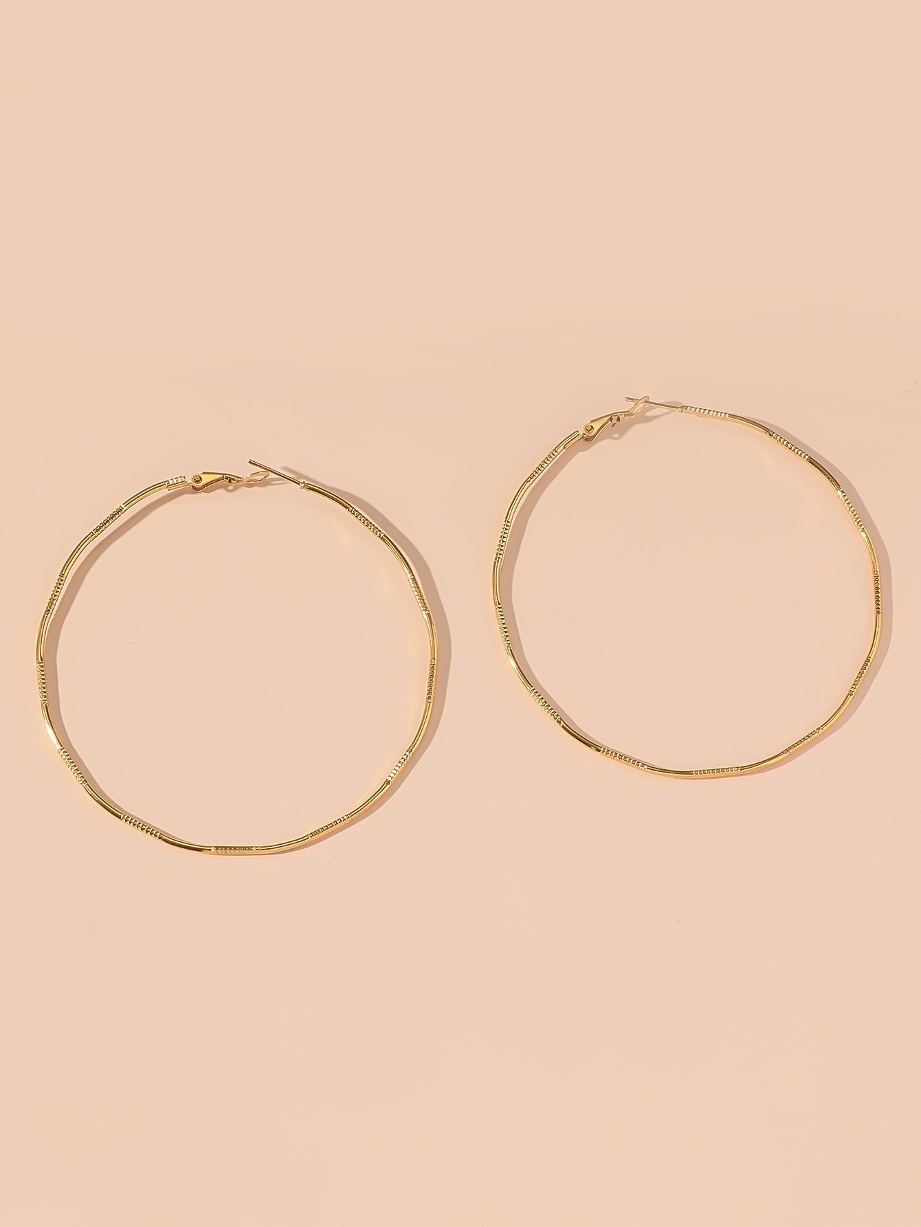 Boucles d'Oreilles Creole en Acier Inoxydable 24BOA108