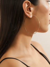 Boucles d'Oreilles Creole en Acier Inoxydable 24BOA108