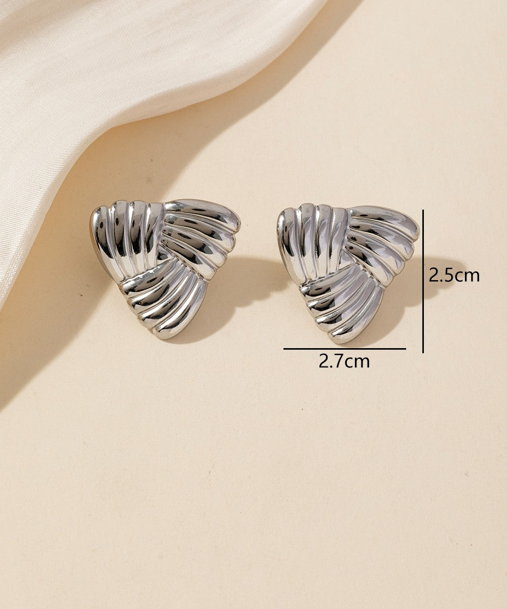 Boucles d'Oreilles à Clou en Acier Inoxydable 25BOA201