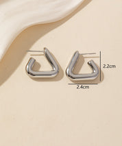 Boucles d'Oreilles à Clou en Acier Inoxydable 25BOA202