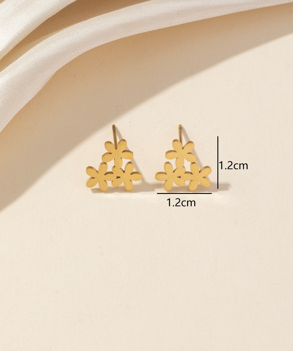Boucles d'Oreilles à Clou en Acier Inoxydable 25BOA215