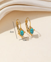 Boucles d'Oreilles Dormeuse en Acier Inoxydable 25BOA225