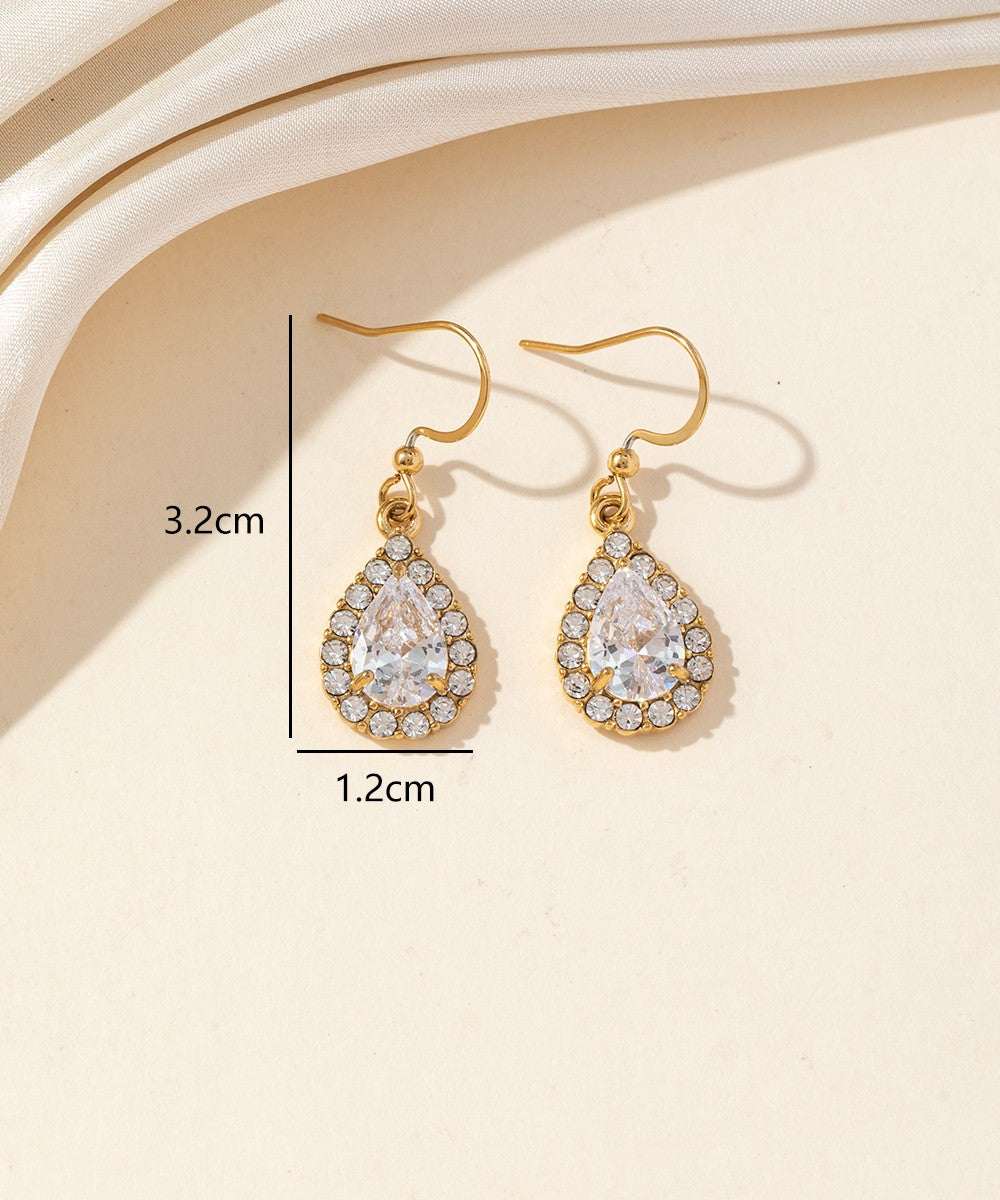 Boucles d'Oreilles à Clou en Acier Inoxydable 25BOA234