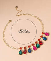 Collier Strass 25AHCC201