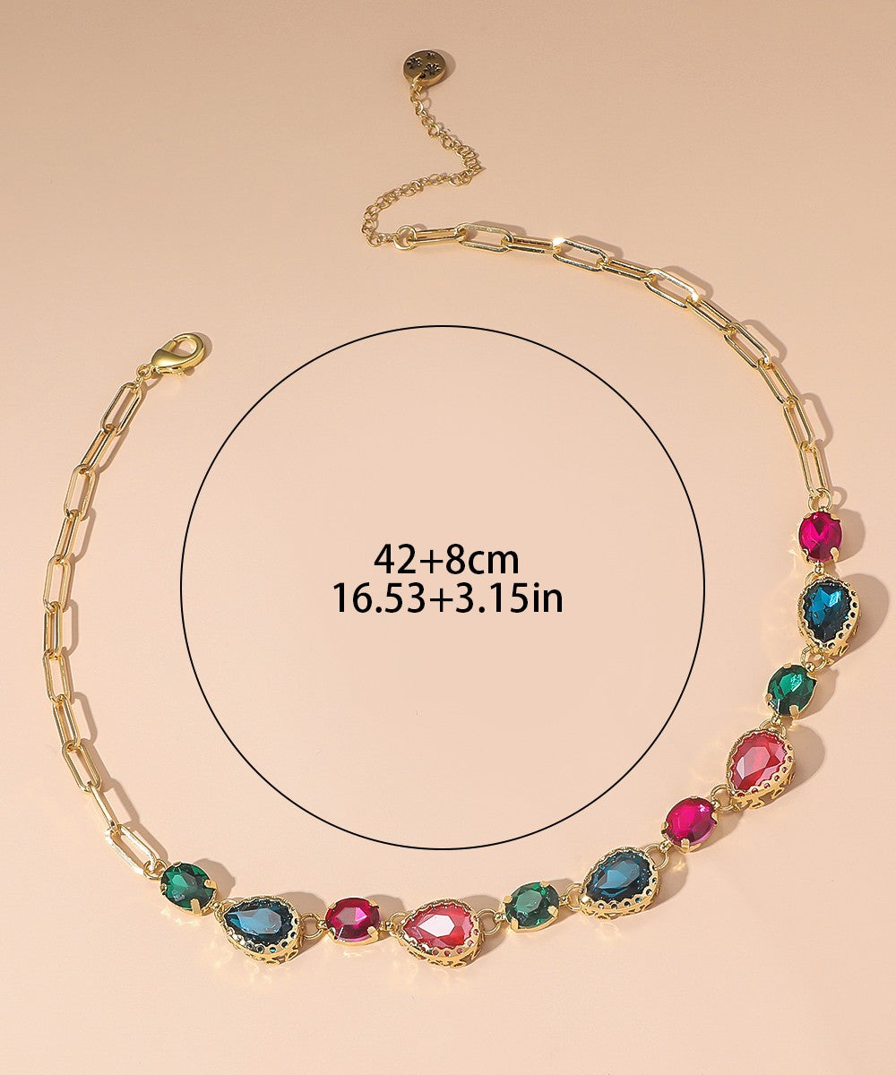 Collier Strass 25AHCC203