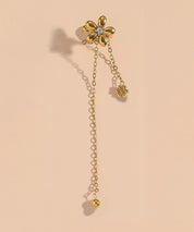 Boucle d'oreille earcuffs en acier inoxydable