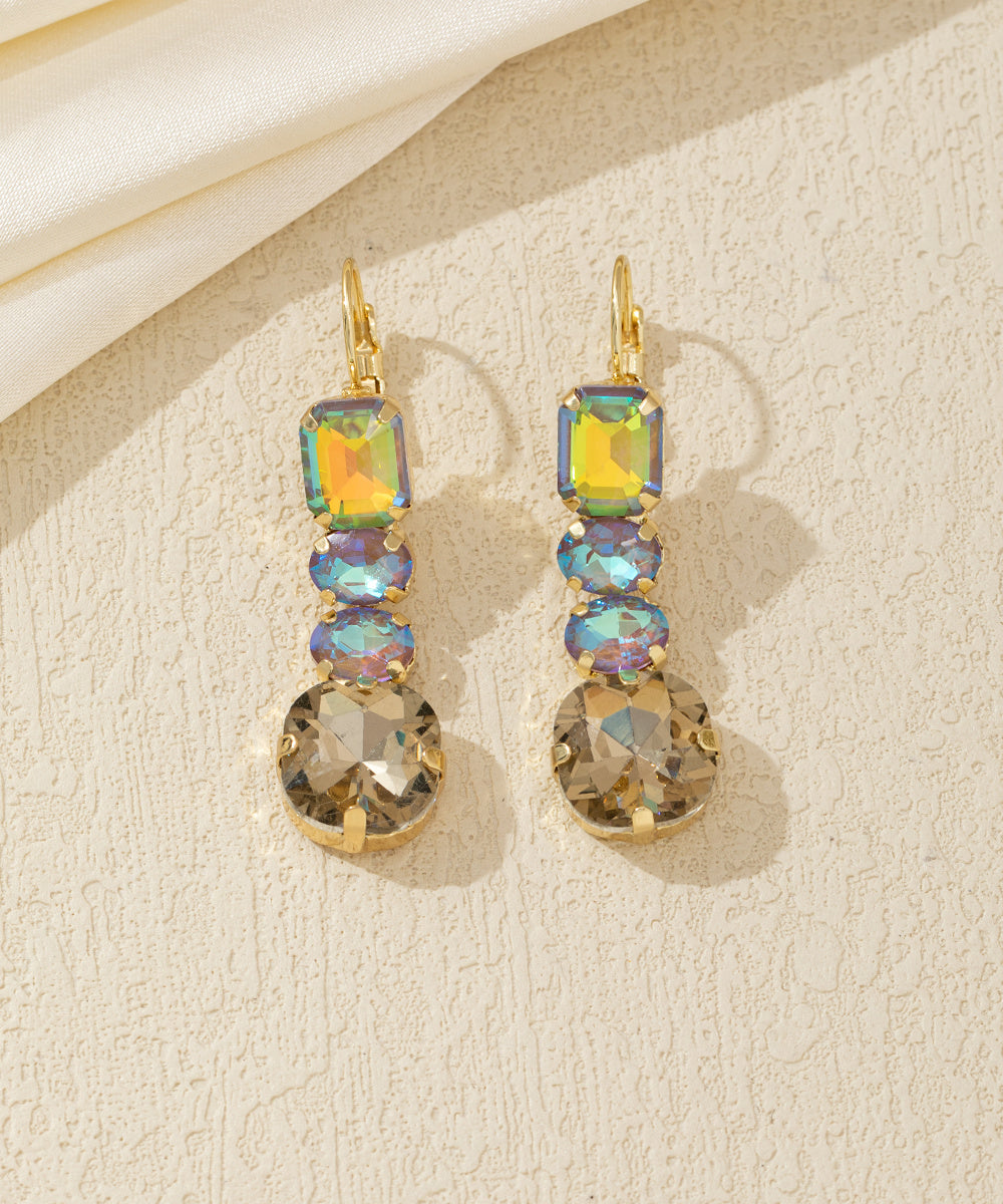 Boucles d’oreilles pendantes strass – 26AHBOL020