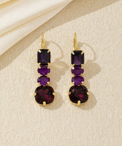 Boucles d’oreilles pendantes strass – 26AHBOL020