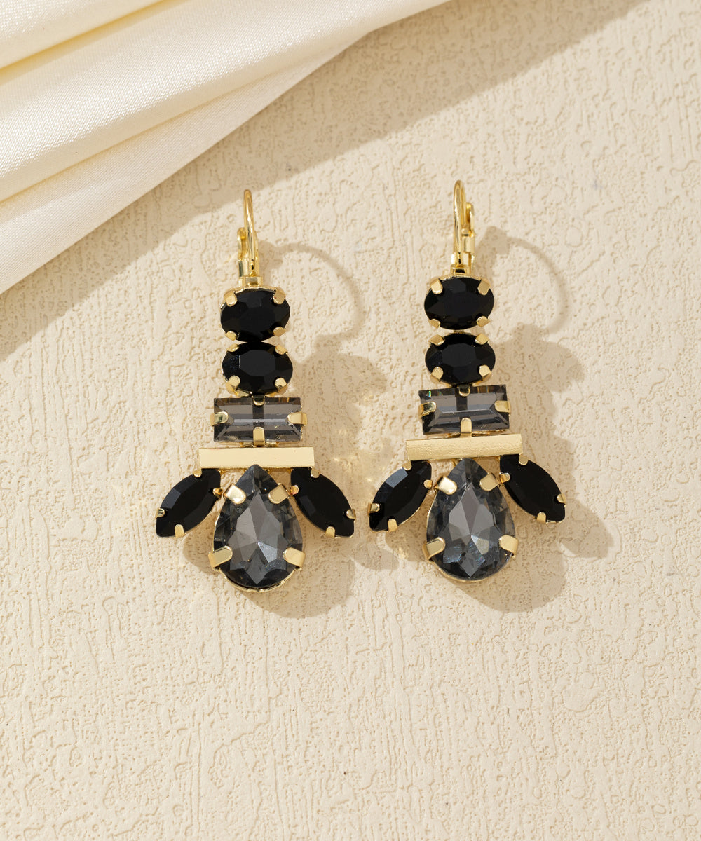 Boucles d’oreilles pendantes multicolores – 26AHBOL041