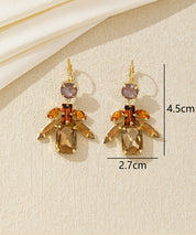 Boucles d’oreilles pendantes Dormeuse – 26AHBOL045