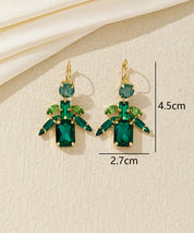Boucles d’oreilles pendantes Dormeuse – 26AHBOL045