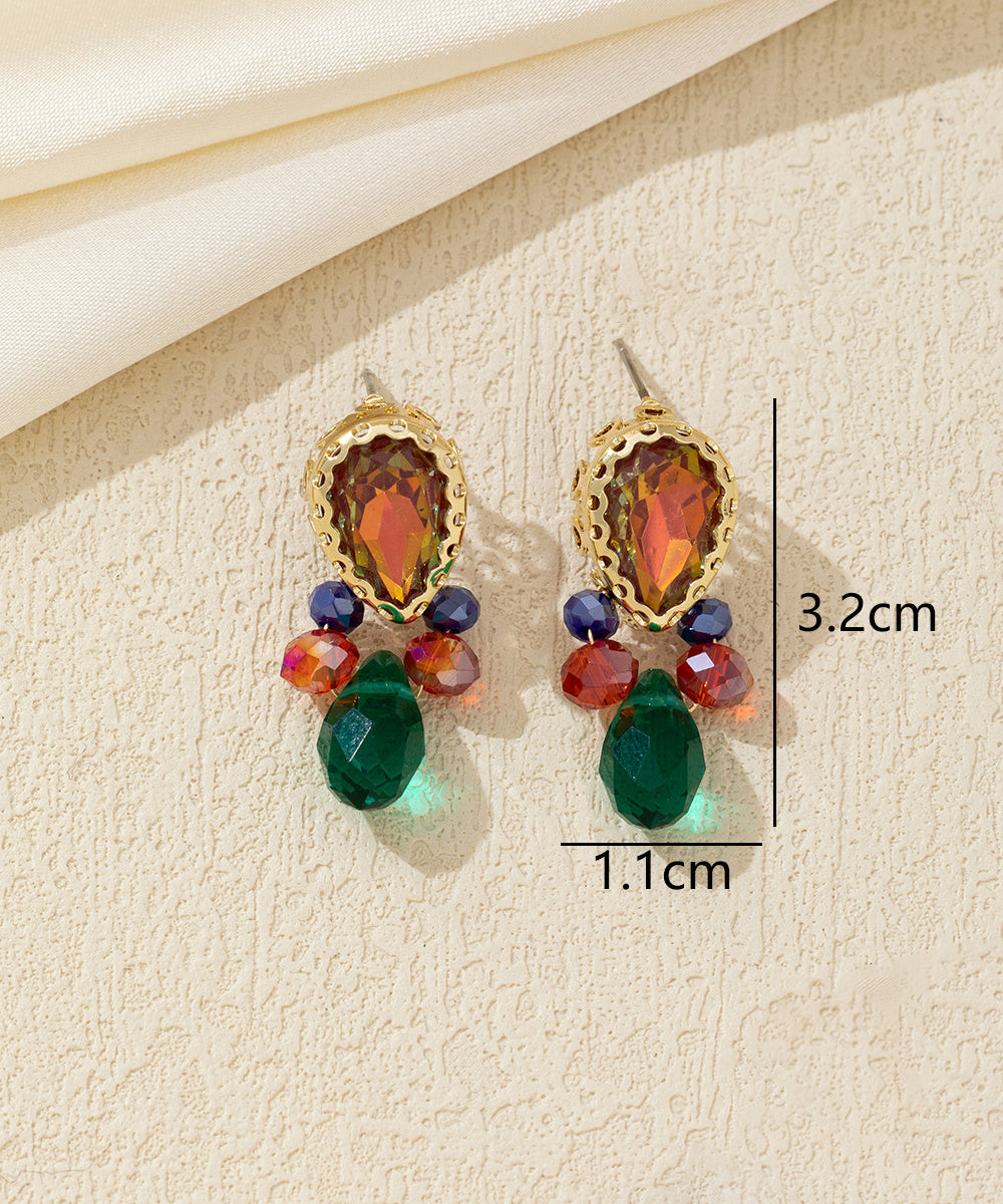 Boucles d’oreilles pendantes goutte Clou – 26AHBOL051