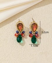Boucles d’oreilles pendantes goutte Clou – 26AHBOL051