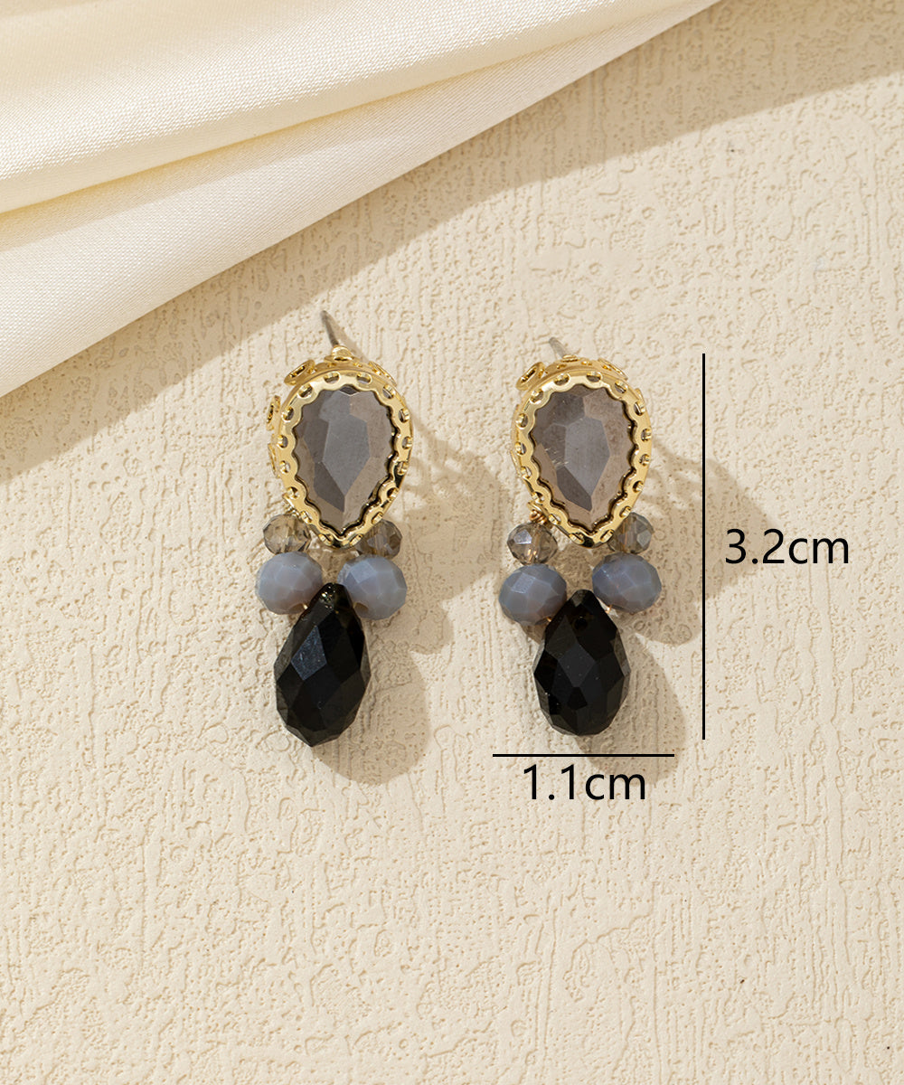 Boucles d’oreilles pendantes goutte Clou – 26AHBOL051