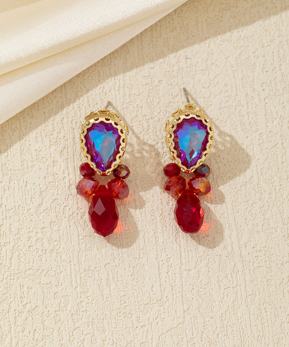 Boucles d’oreilles pendantes goutte Clou – 26AHBOL051