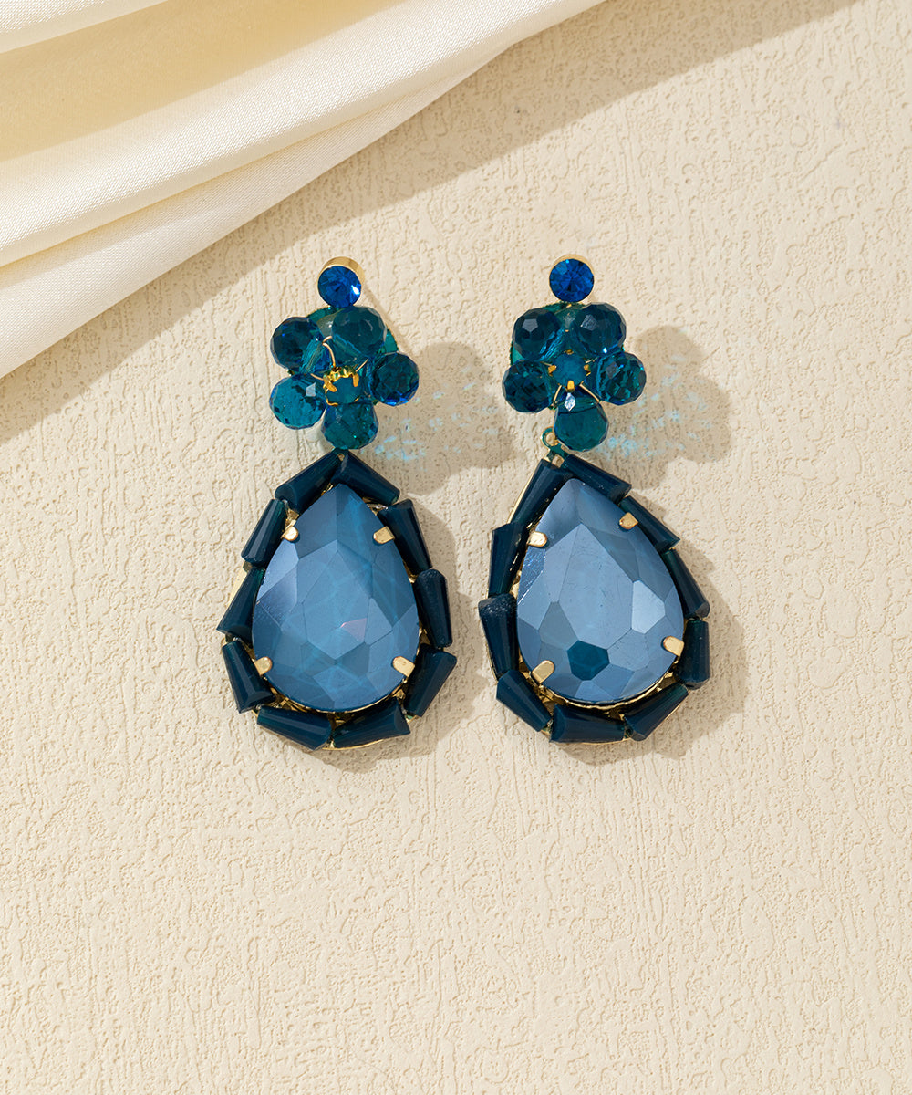 Boucles d’oreilles pendantes goutte Clou – 26AHBOL052